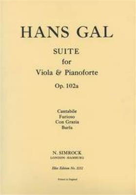 Suite in B Flat op. 102a: Viola mit Begleitung