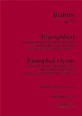 Triumphal Hymn op. 55: Gemischter Chor mit Ensemble
