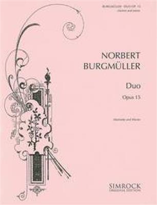 Jost Michaels: Duo op. 15: Klarinette mit Begleitung