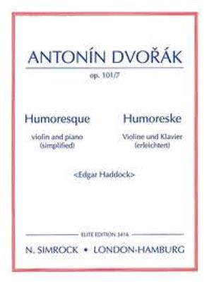 Edgar Haddock: Humoresque in G op. 101-7: Violine mit Begleitung