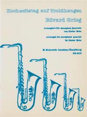 Dieter Hotz: Wedding Day at Troldhaugen op. 65-6: Saxophon Ensemble