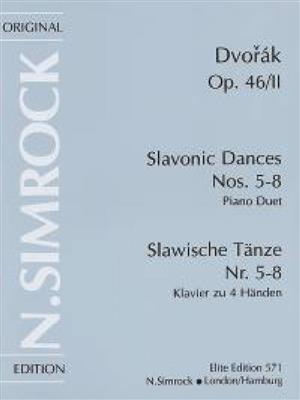Slavonic Dances Op.46 No.2: Klavier vierhändig