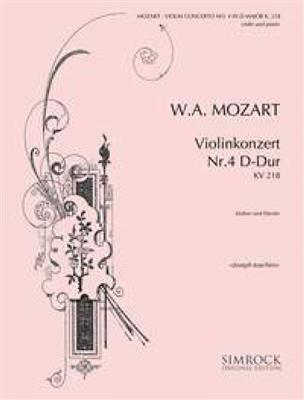 Joseph Joachim: Violin Concerto No. 4 D Major K 218: Orchester mit Solo