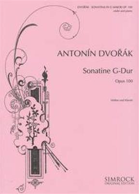 Antonín Dvořák: Sonatina in G Op.100: Violine mit Begleitung