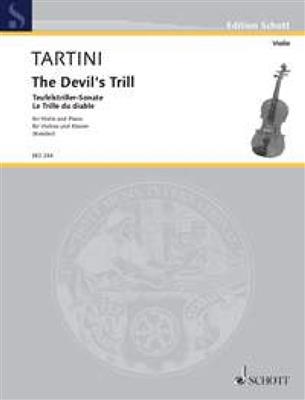 Giuseppe Tartini: Sonate G (Teufelstriller): Violine mit Begleitung