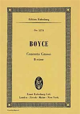 William Boyce: Concerto Grosso In B Minor: Streichorchester mit Solo