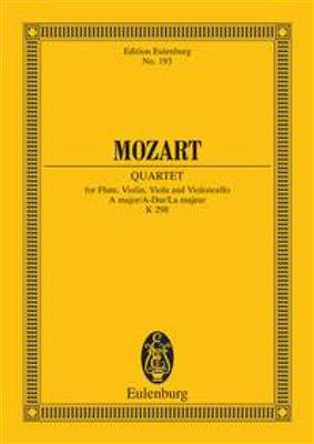 Wolfgang Amadeus Mozart: Flute Quartet In A Major K298: Kammerensemble