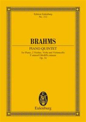 Johannes Brahms: Piano Quintet Op 34 F Minor: Kammerensemble