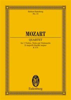 Wolfgang Amadeus Mozart: String Quartet In D Major KV 575: Streichquartett