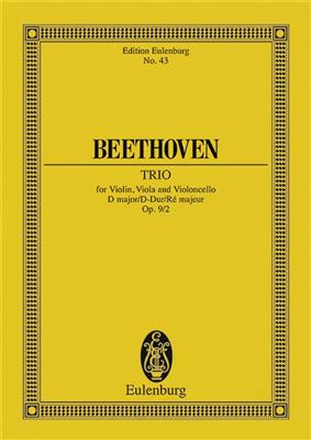 Ludwig van Beethoven: String Trio In D Major Op. 9 Nr. 2: Streichtrio