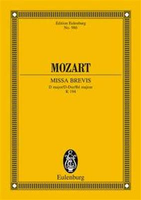 Wolfgang Amadeus Mozart: Missa Brevis In D Major KV 194: Gemischter Chor mit Ensemble