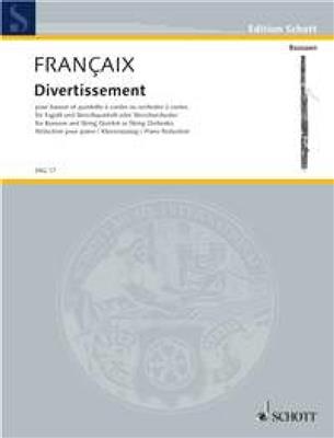 Jean Françaix: Divertissement: Fagott mit Begleitung