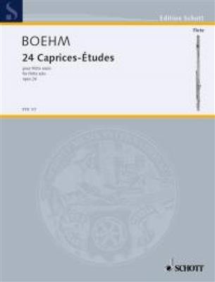 Theobald Böhm: Caprices Etudes(24) Opus 26: Flöte Solo