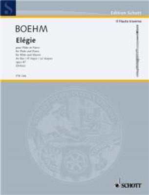 Theobald Böhm: Elegia Op. 47 (Delius): Flöte mit Begleitung