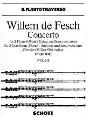 Willem de Fesch: Concert 08 G Op.10: Flöte Duett