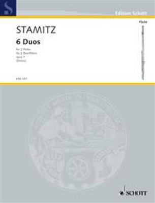 Anton Stamitz: Duos(6) Opus 1: Flöte Duett