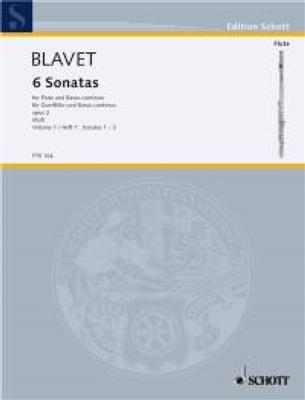 Michel Blavet: Sonaten(6) 1 Opus 2: Flöte mit Begleitung