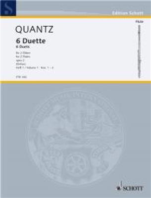 Johann Joachim Quantz: Sonaten(6) 1 Opus 2 (1-3): Flöte Duett