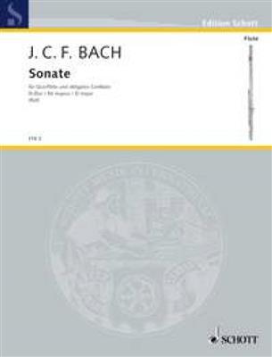 Johann Christoph Friedrich Bach: Sonata D major: Flöte mit Begleitung