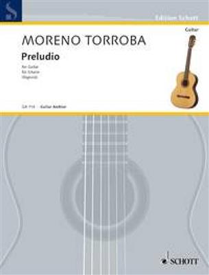 Federico Moreno Torroba: Prelude: Gitarre Solo