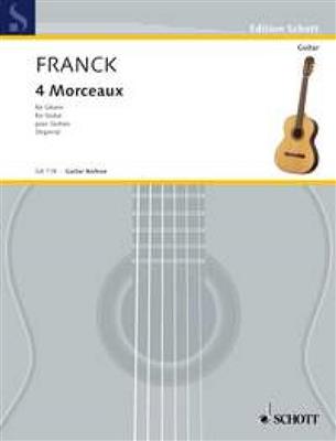 César Franck: 4 Morceaux: Gitarre Solo