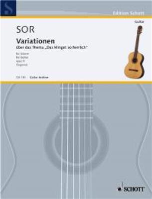 Fernando Sor: Variationen Git.: Gitarre Solo