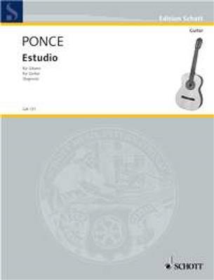 Manuel Ponce: Studio (Segovia): Gitarre Solo