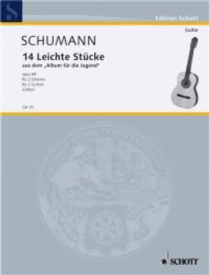 Robert Schumann: Ausgewahlte Stucke Opus 68: Gitarre Duett