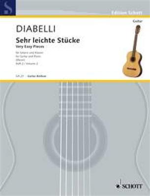 Anton Diabelli: Sehr Leichte Stucke 2: Gitarre mit Begleitung