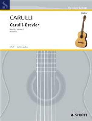 Ferdinando Carulli: Ausgewahlte Werke 1: Gitarre Solo