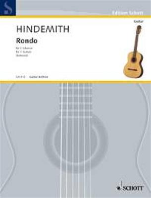 Paul Hindemith: Rondo: Gitarre Trio / Quartett