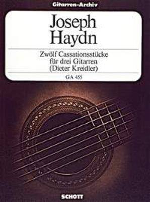 Franz Joseph Haydn: Zwölf Cassationsstücke Hob. XII:19: Gitarre Trio / Quartett