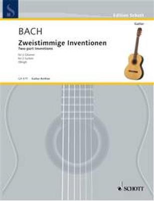 Johann Sebastian Bach: Zweistimmige Inventionen BWV 772-786: Gitarre Duett