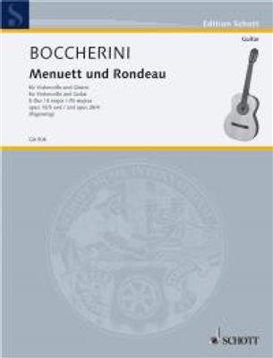 Luigi Boccherini: Menuet & Rondo Opus 13/5 Opus 28/4: Cello mit Begleitung