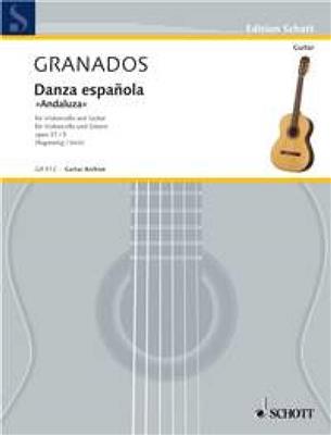 Enrique Granados: Danza españolaAndaluza op. 37/5: Cello mit Begleitung