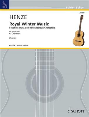 Hans Werner Henze: Royal Winter Music: Gitarre Solo