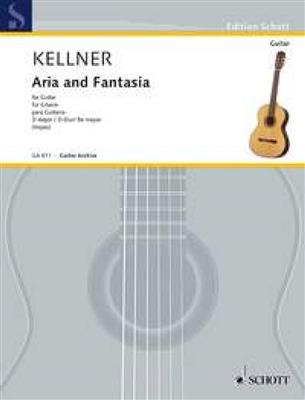 David Kellner: Aria & Fantasia D Git.: Gitarre Solo