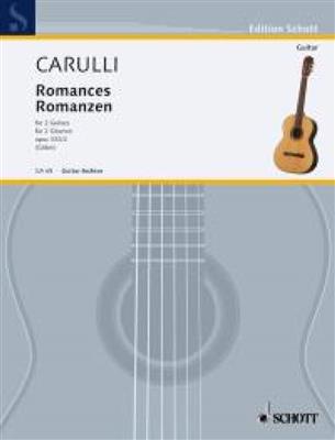 Ferdinando Carulli: Romanzen Opus 333/2: Gitarre Duett