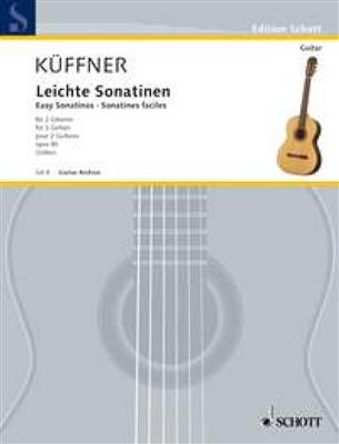 Joseph Kueffner: Leichte Sonatinen Opus 80: Gitarre Duett