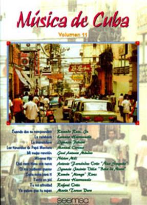 Música de Cuba Vol. 11: Klavier, Gesang, Gitarre (Songbooks)