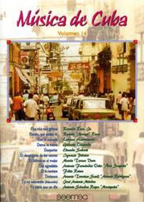 Música de Cuba Vol. 14: Klavier, Gesang, Gitarre (Songbooks)