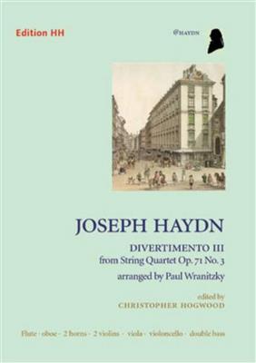 Joseph Haydn: Divertimento III: Kammerensemble