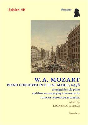 Wolfgang Amadeus Mozart: Piano concerto K. 456: (Arr. Johann Nepomuk Hummel): Klavier Solo