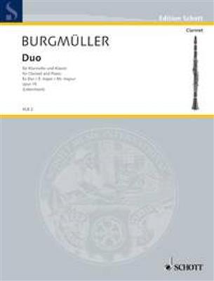 Friedrich Burgmüller: Duo Es Op.15: Klarinette mit Begleitung