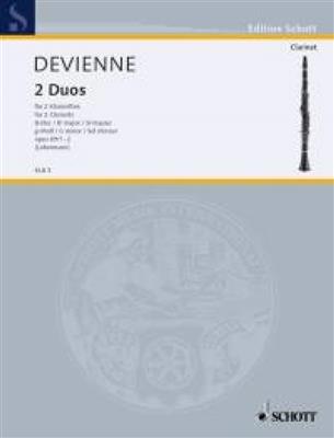 François Devienne: Duos(3) (1-2) Bes G Opus 69: Klarinette Duett