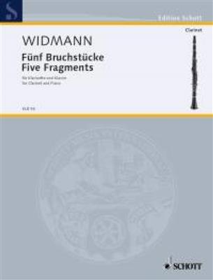 Jörg Widmann: Five Fragments: Klarinette Duett