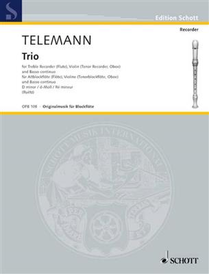 Georg Philipp Telemann: Trio D: Kammerensemble
