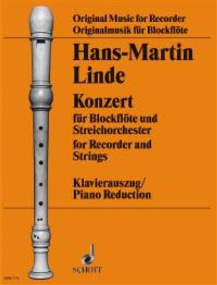 Hans-Martin Linde: Concerto: Streichorchester mit Solo