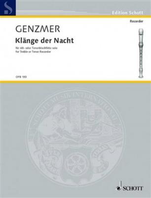 Harald Genzmer: Klange der Nacht GeWV 208: Altblockflöte