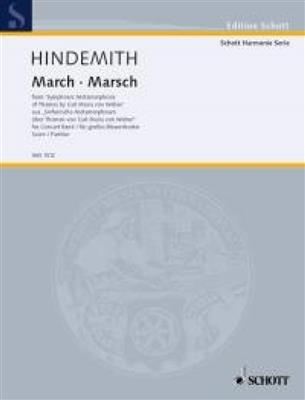 Paul Hindemith: Marsch (Aus "Symphonische Metamorphosen"): Blasorchester